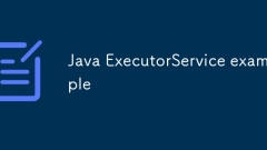 Java ExecutorService example