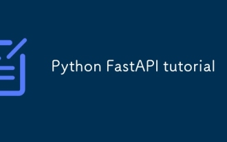 Python FastAPI tutorial