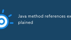 Java method references explained