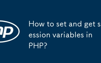 How to set and get session variables in PHP?