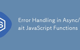 Error Handling in Async/Await JavaScript Functions