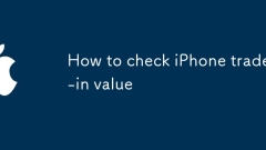 How to check iPhone trade-in value