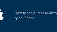 Cara melihat sejarah pembelian di iPhone