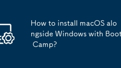 Comment installer macOS aux c?tés de Windows avec un camp d'entra?nement?