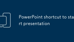 PowerPoint -Verknüpfung, um die Pr?sentation zu starten