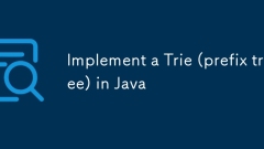 Implémentez un Trie (Prefix Tree) en Java