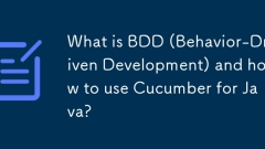 Was ist BDD (verhaltensgetriebene Entwicklung) und wie kann man Gurke für Java verwenden?