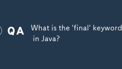 Was ist das 'endgültige' Schlüsselwort in Java?
