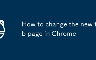 Cara menukar halaman tab baru di Chrome