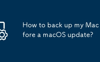 Comment sauvegarder mon Mac avant une mise à jour macOS?