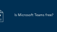 Is Microsoft Teams free?