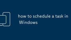 Cara menjadualkan tugas di Windows