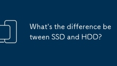 Apakah perbezaan antara SSD dan HDD?