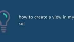 So erstellen Sie eine Ansicht in MySQL