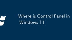 Wo ist das Bedienfeld in Windows 11