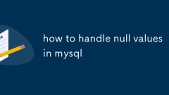 Wie man mit Nullwerten in MySQL umgeht