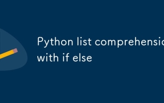 Python list comprehension with if else