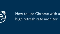 Cara Menggunakan Chrome dengan monitor kadar penyegaran yang tinggi