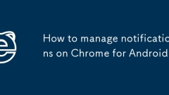 Cara Menguruskan Pemberitahuan di Chrome untuk Android