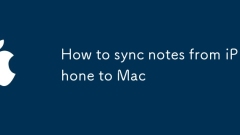 Cara Menyegerakkan Nota Dari iPhone ke Mac