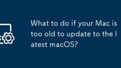 Apa yang perlu dilakukan jika Mac anda terlalu tua untuk dikemas kini ke MacOS terkini?