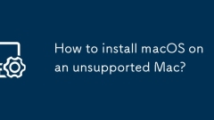 Bagaimana cara memasang macOS pada Mac yang tidak disokong?