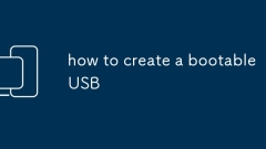 Comment créer un USB amor?able