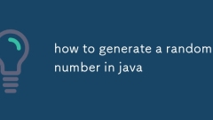 how to generate a random number in java