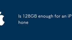 Is 128GB enough for an iPhone