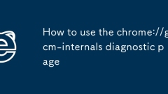 Cara Menggunakan Chrome: // Halaman Diagnostik GCM-Internals