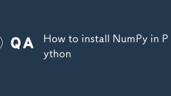pythonにnumpyをインストールする方法
