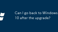 Bolehkah saya kembali ke Windows 10 selepas naik taraf?