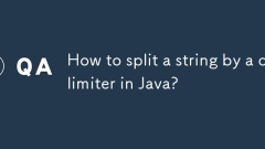 Wie trenne ich eine Zeichenfolge durch einen Trennzeichen in Java?