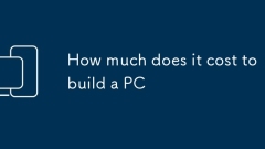 Combien cela co?te-t-il pour construire un PC