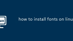 Comment installer des polices sur Linux