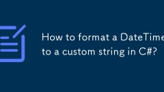 How to format a DateTime to a custom string in C#?