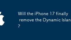 L'iPhone 17 supprimera-t-il enfin l'île dynamique?