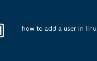 how to add a user in linux