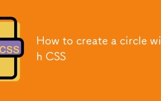 How to create a circle with CSS