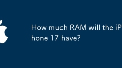 How much RAM will the iPhone 17 have?