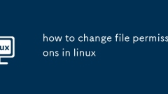 how to change file permissions in linux