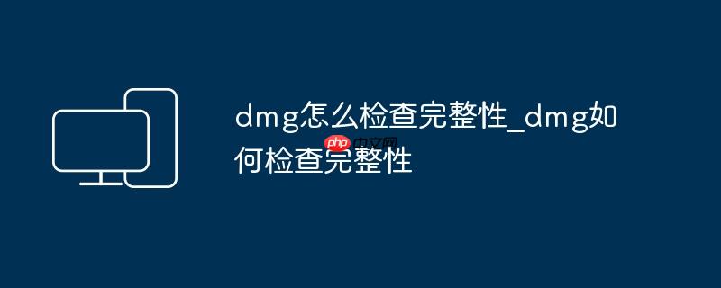dmg怎么检查完整性_dmg如何检查完整性