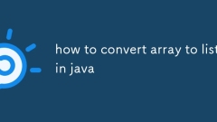 Cara menukar array ke senarai di Java