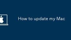 How to update my Mac
