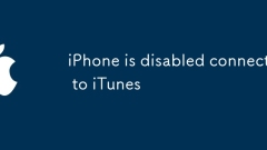 iPhone dilumpuhkan menyambung ke iTunes
