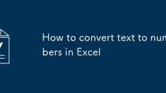 Cara menukar teks ke nombor dalam excel