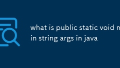 Apa argrs rentetan utama statik awam di java