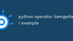 python operator itemgetter example