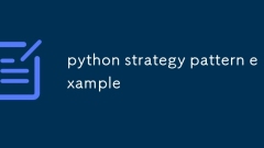 python strategy pattern example