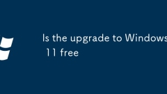 Is the upgrade to Windows 11 free